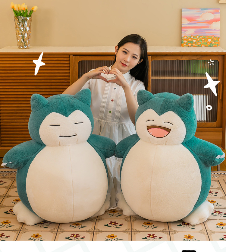 Gấu bông pokemon Snorlax (kabigon) mẫu mới mềm mịn siêu hot siêu cute (30cm---&gt;80cm) hàng cao cấp xịn mịn đẹp chất lượng cao