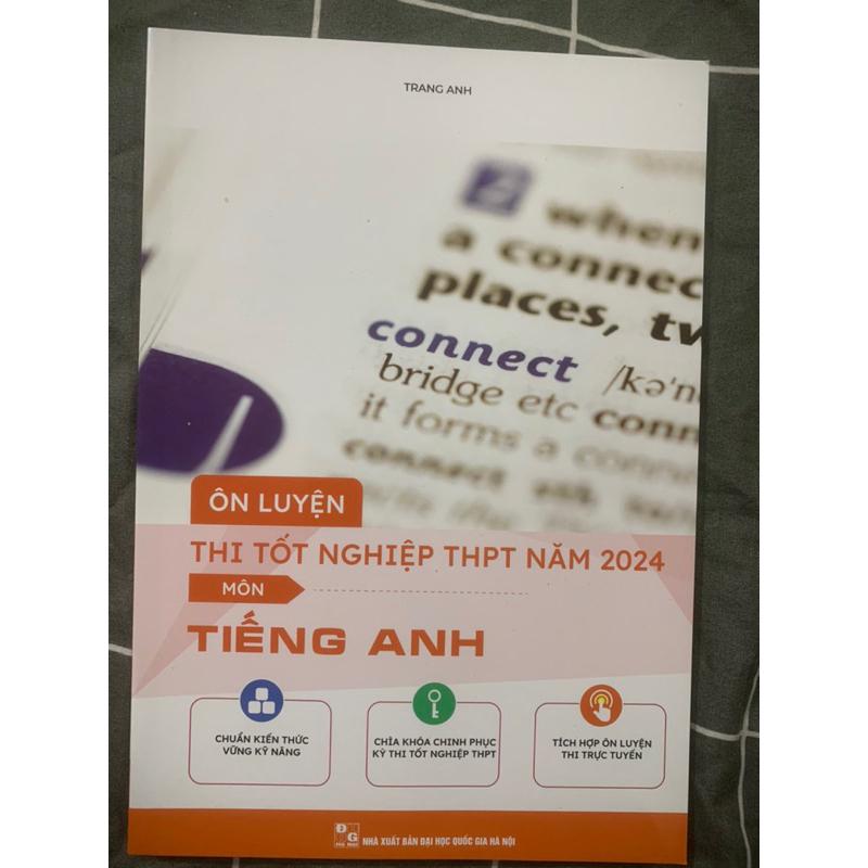 Sách  - Combo Ôn luyện thi tốt nghiệp THPT Toán, Văn, Anh năm 2024