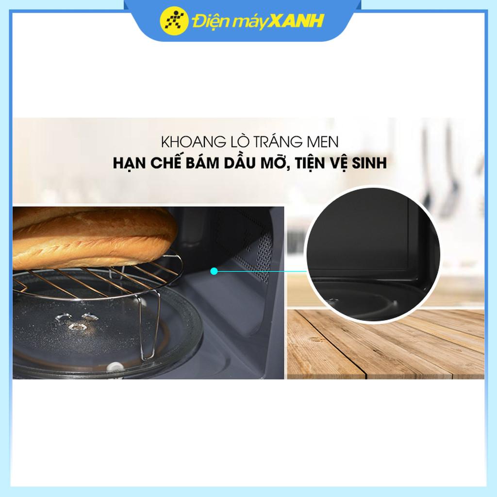 Lò vi sóng có nướng Sharp R-G222VN-S 20 lít - Hàng Chính Hãng