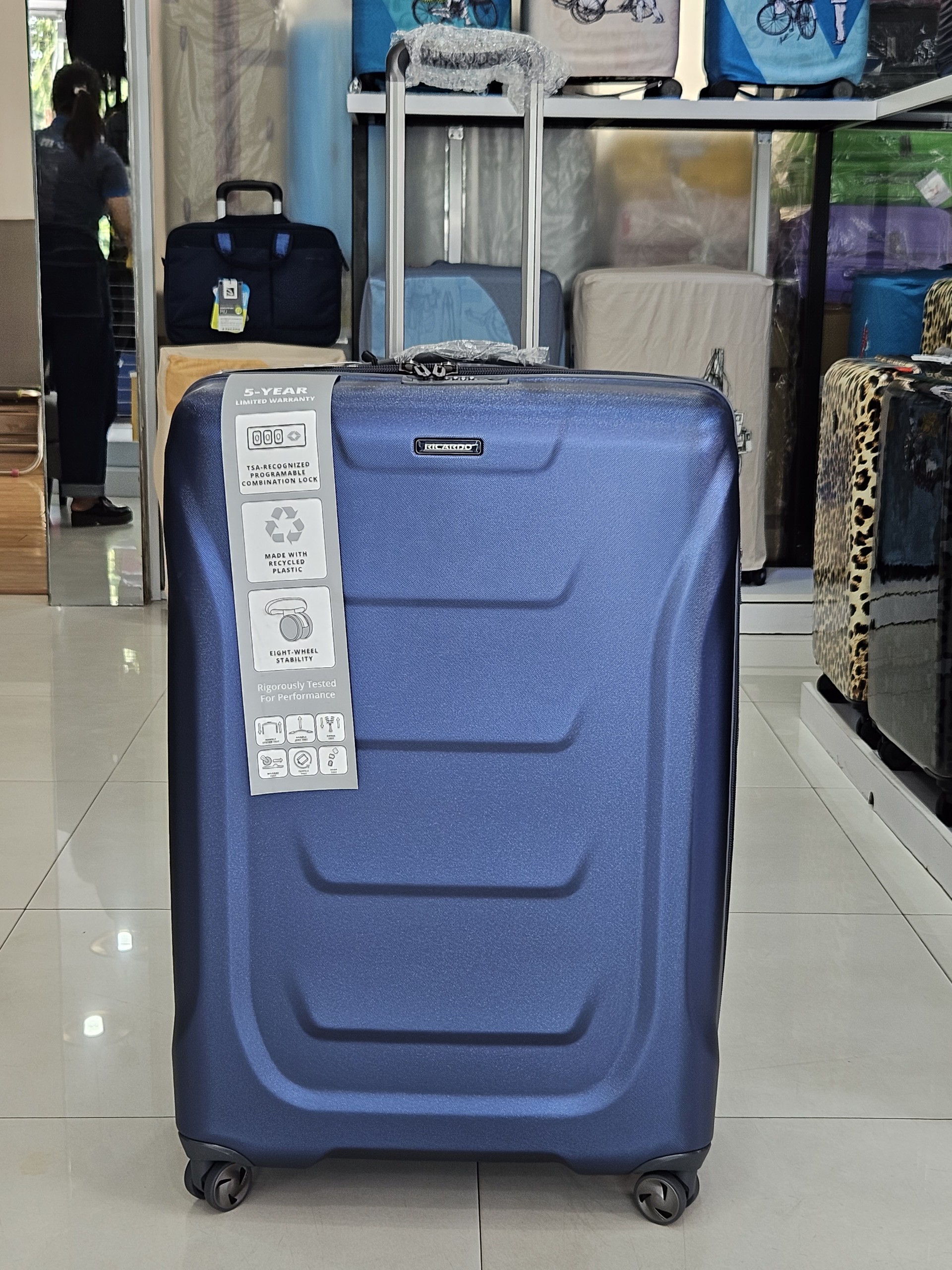 Vali du lịch size L (29 inch) -  Ricardo Tioga 2.0 thế hệ mới - thương hiệu Mỹ, bảo hành 5 năm quốc tế