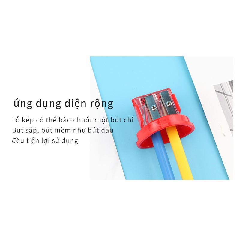 Combo 4 Cái Chuốt Gọt Bút Chì 2 Lỗ- BAOKE/SH1702