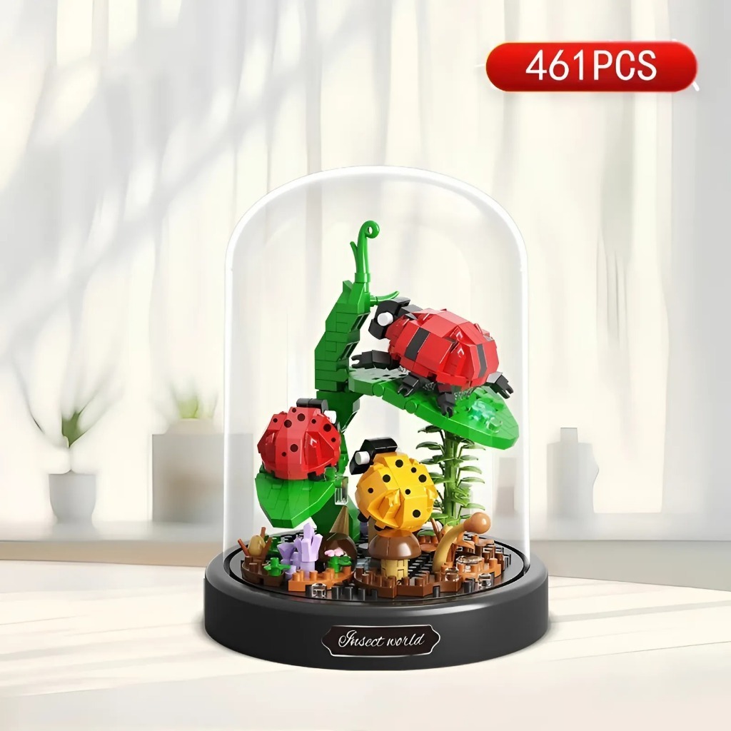 BALODY 16381 - Mô hình lắp ráp bọ rùa mini 3D - Đồ chơi trí tuệ sáng tạo