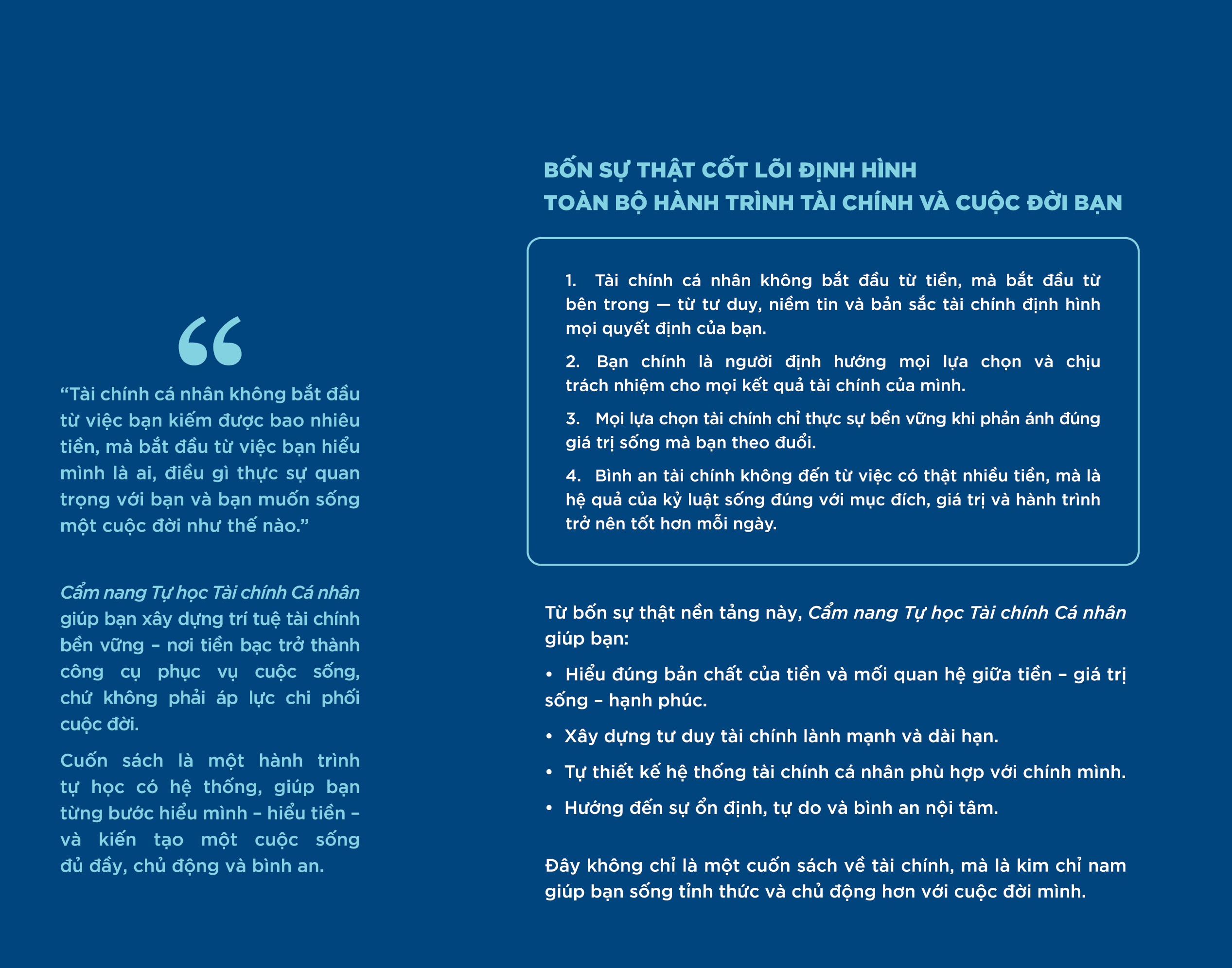 Cẩm Nang Tự Học Tài Chính Cá Nhân - Hiểu Mình, Hiểu Tiền, Sống Bình An - Lương Thị Vân - Alpha Books