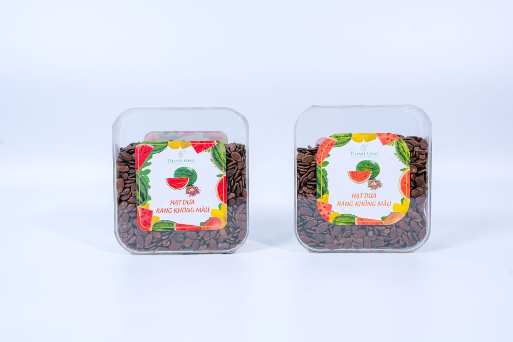 HỘP HẠT DƯA RANG KHÔNG MÀU THÀNH LONG 300G