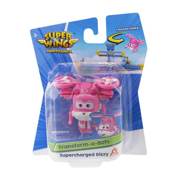 Đồ chơi mô hình SUPERWINGS Đồ chơi Robot Biến Hình Cỡ Nhỏ Dizzy siêu cấp YW740044