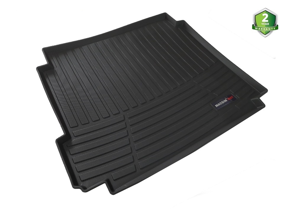 Thảm lót cốp xe ô tô Vinfast Lux SA nhãn hiệu Macsim chất liệu TPV cao cấp màu đen