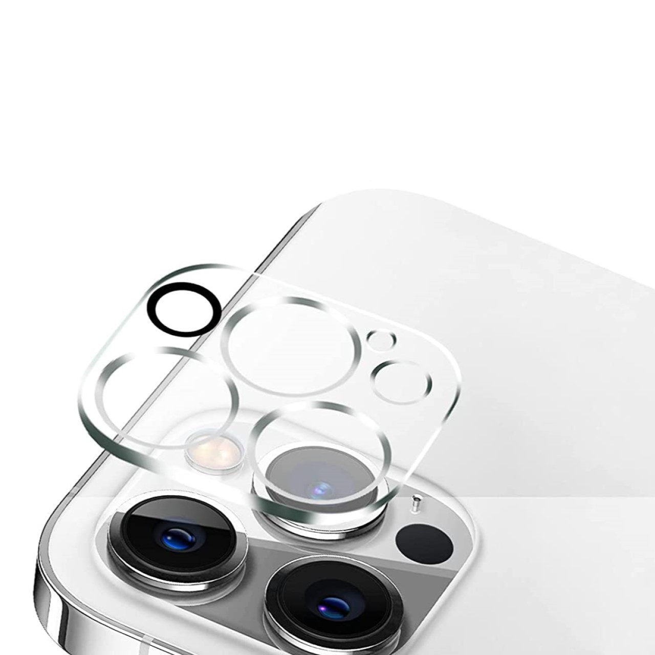 Kính Cường Lực Camera cho iPhone 11 12 13 14 Pro Max Mini Plus Full Bảo Vệ Toàn Diện Cụm Camera