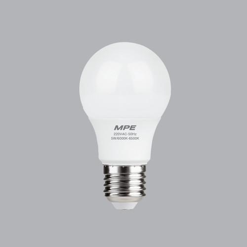 ĐÈN LED BULB 5W MPE LBD-5T - Ánh sắng Trắng