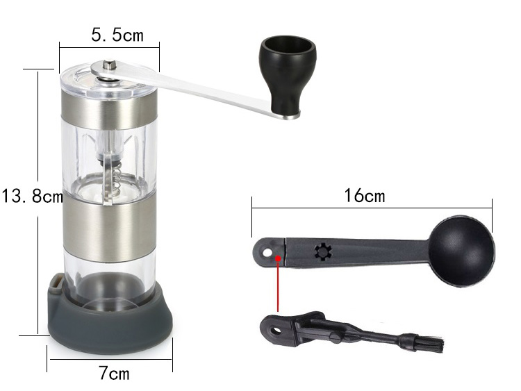 Máy xay hạt cà phê cầm tay mini Aturos 2 trong 1 ZX-A75