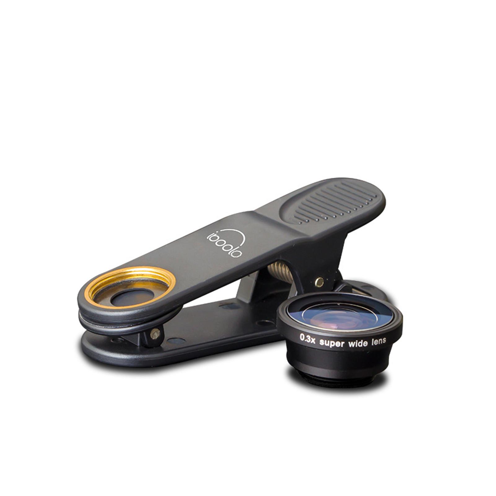 Professional HD 0.3X Ultra-Wide Angle Lens Clip-on Phone Camera Lens Add-on Lens Camera Lens No Dark Corner Compatible