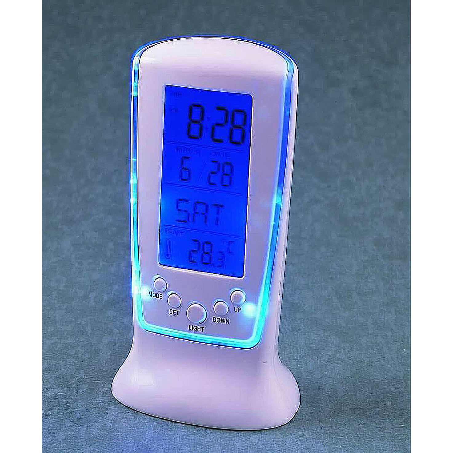 Đồng hồ để bàn cảm biến nhiệt độ có đèn LED (DH.510)