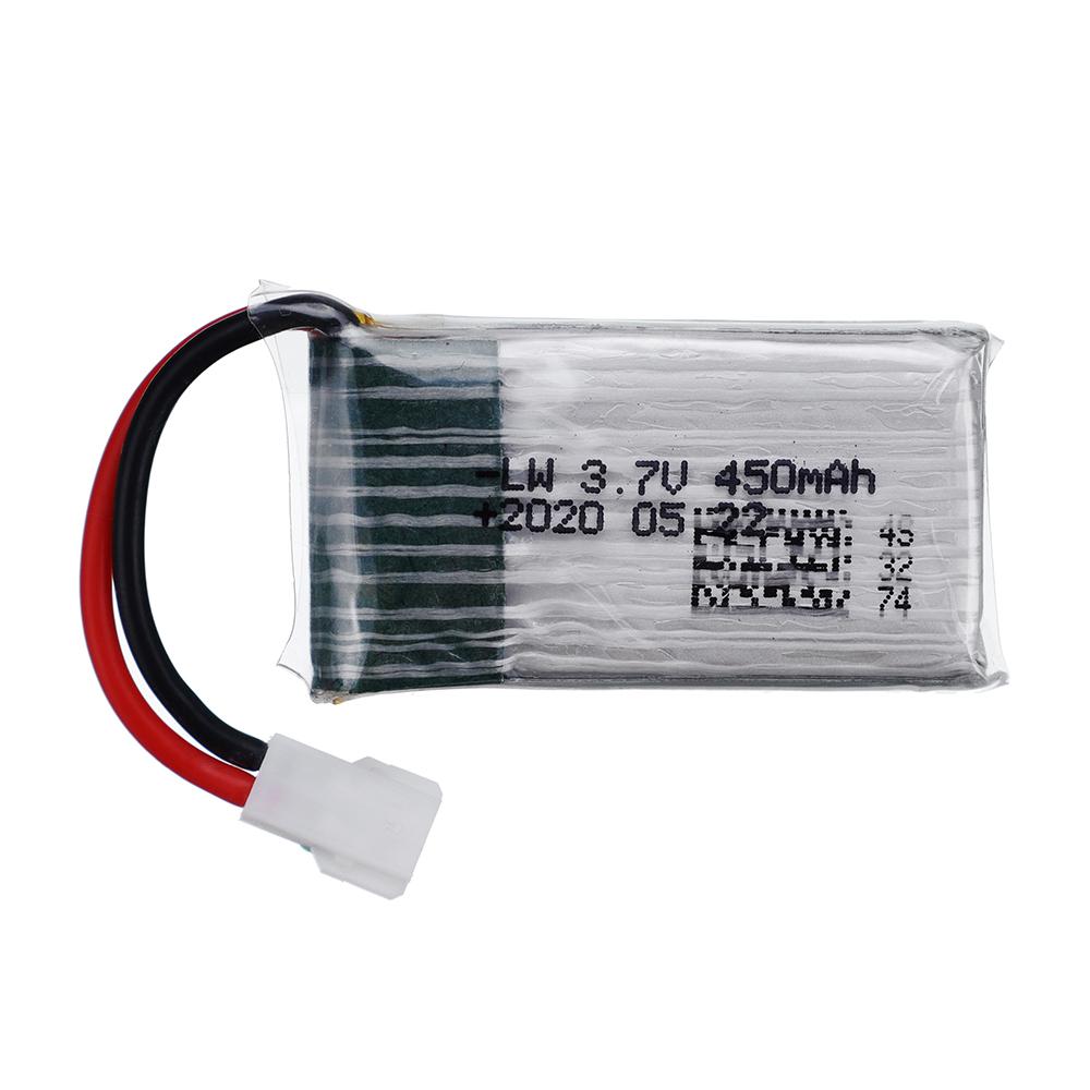 Hình ảnh 3.7V 450mah 802035 Pin Lipo Cho H107 H31 KY101 E33C E33 U816A V252 H6C 25C RC Drone Pin Phụ Tùng 3.7 volt Màu sắc: 1 Pin