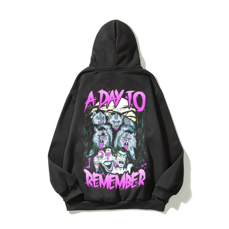 ÁO HOODIE FORM RỘNG NAM NỮ WOLF