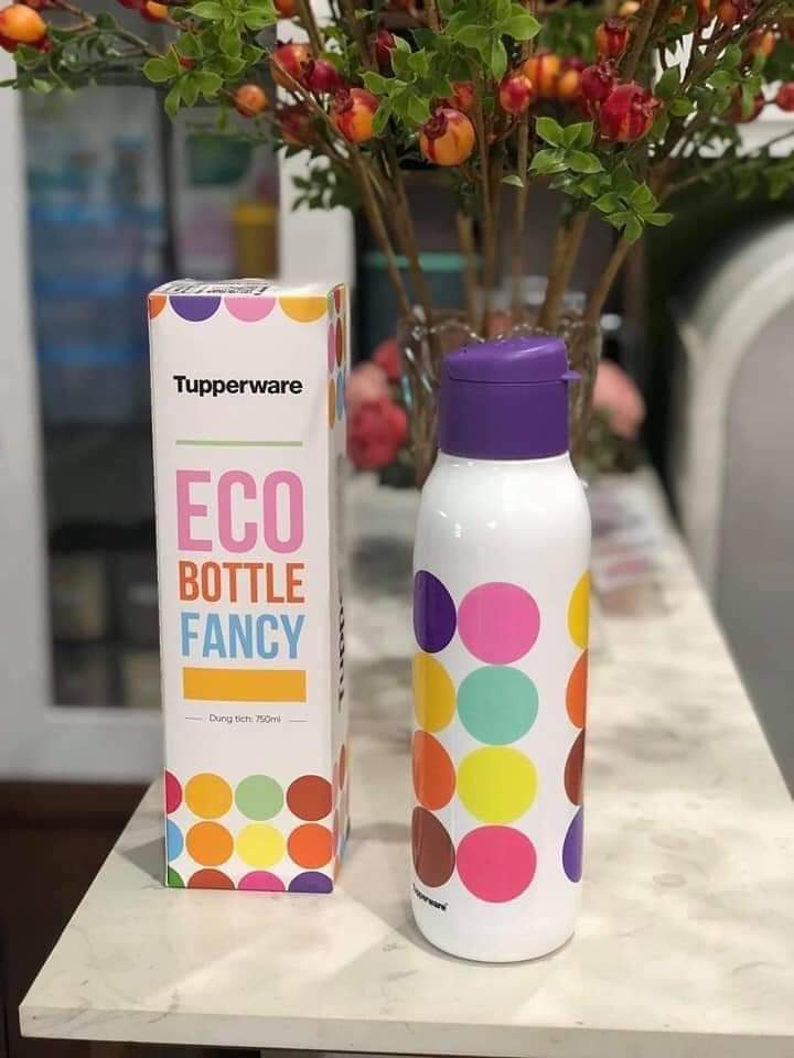 Bình Nước Eco Bottle Fancy 750ml Tupperware - Hàng chính hãng