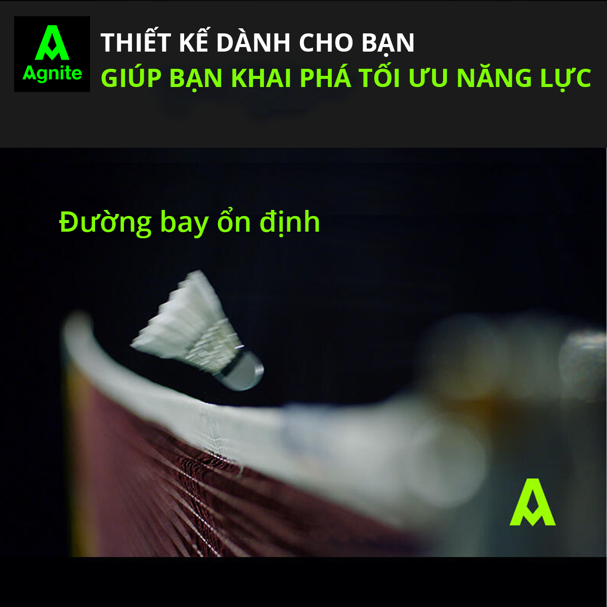 Cầu lông nhựa chính hãng Agnite - siêu bền - phù hợp tập luyện, chơi thể thao - F2212