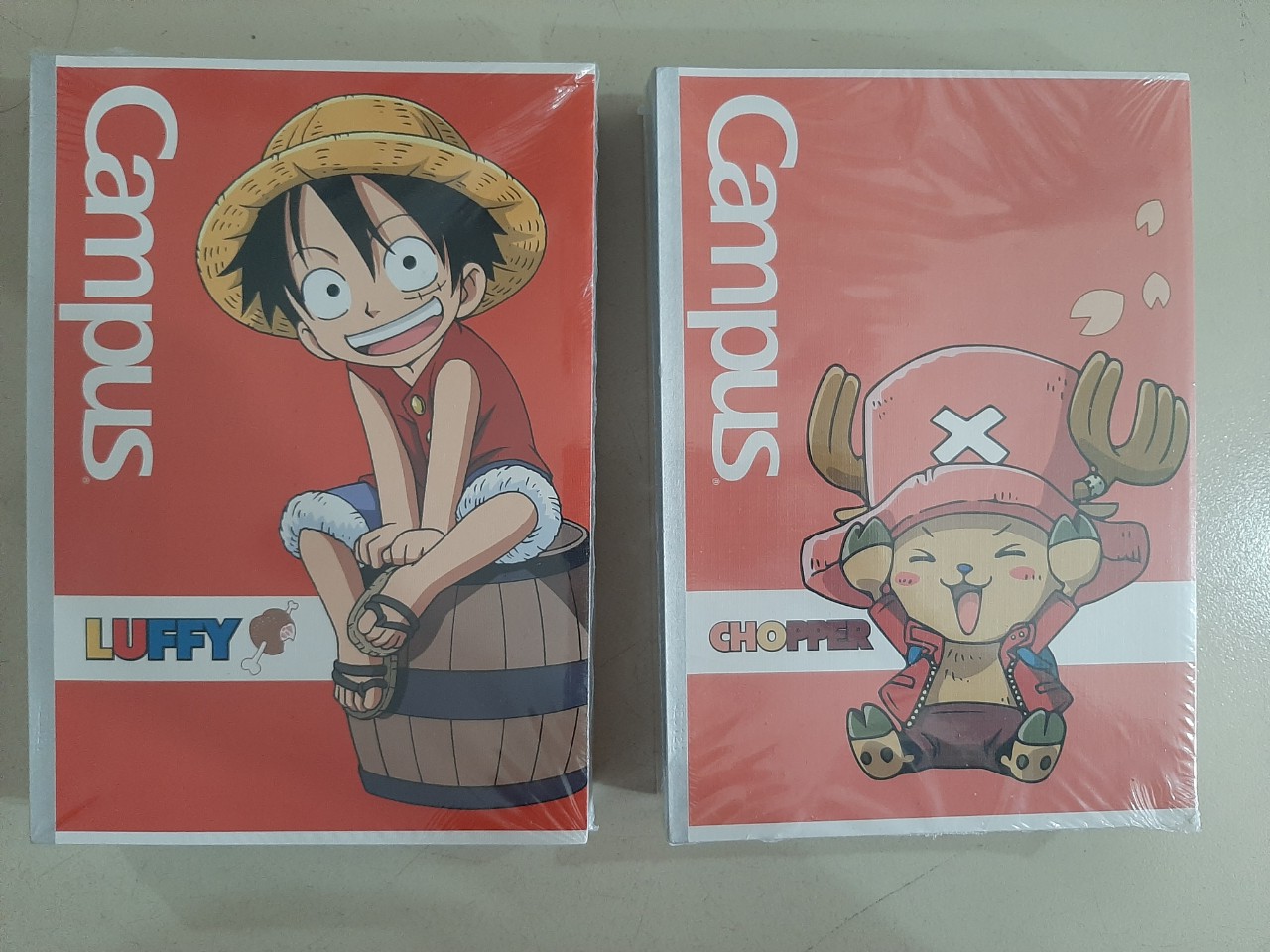 Combo 10 cuốn Vở One Piece -Kẻ Ngang Có Chấm 80 Trang ĐL 70g/m2 - Campus NB-BOPC80 (Mẫu Màu Giao Ngẫu Nhiên)