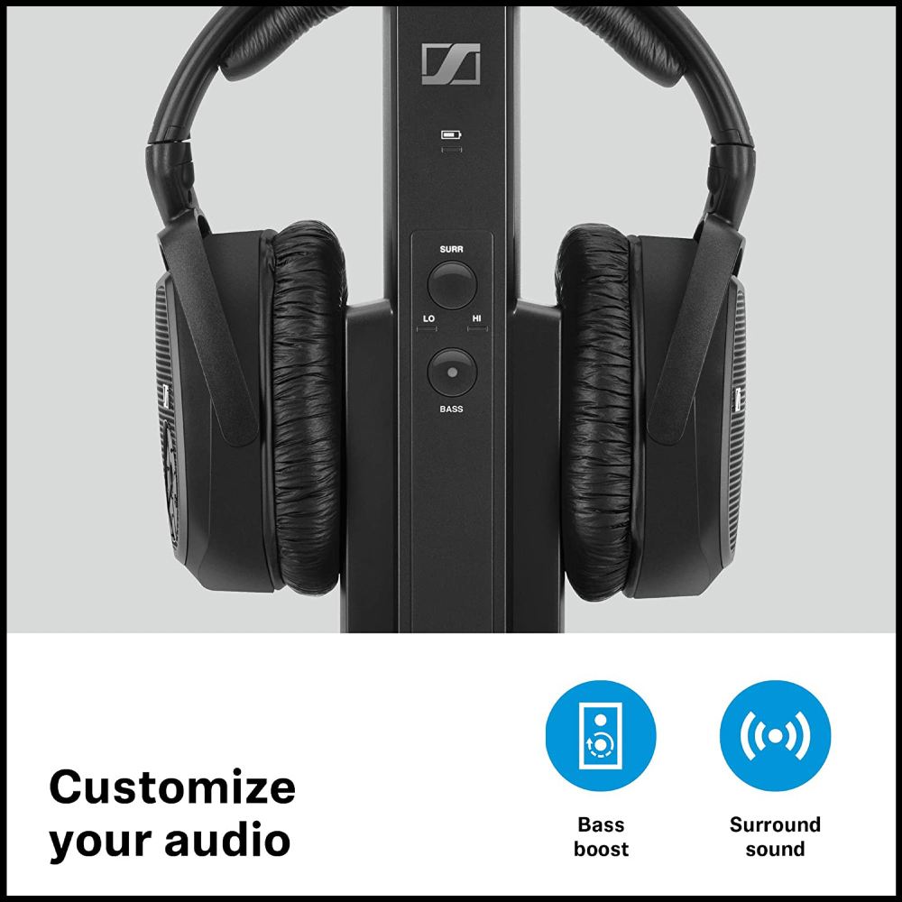 Tai Nghe Chụp Tai Không Dây Sennheiser RS 175 - Hàng Chính Hãng