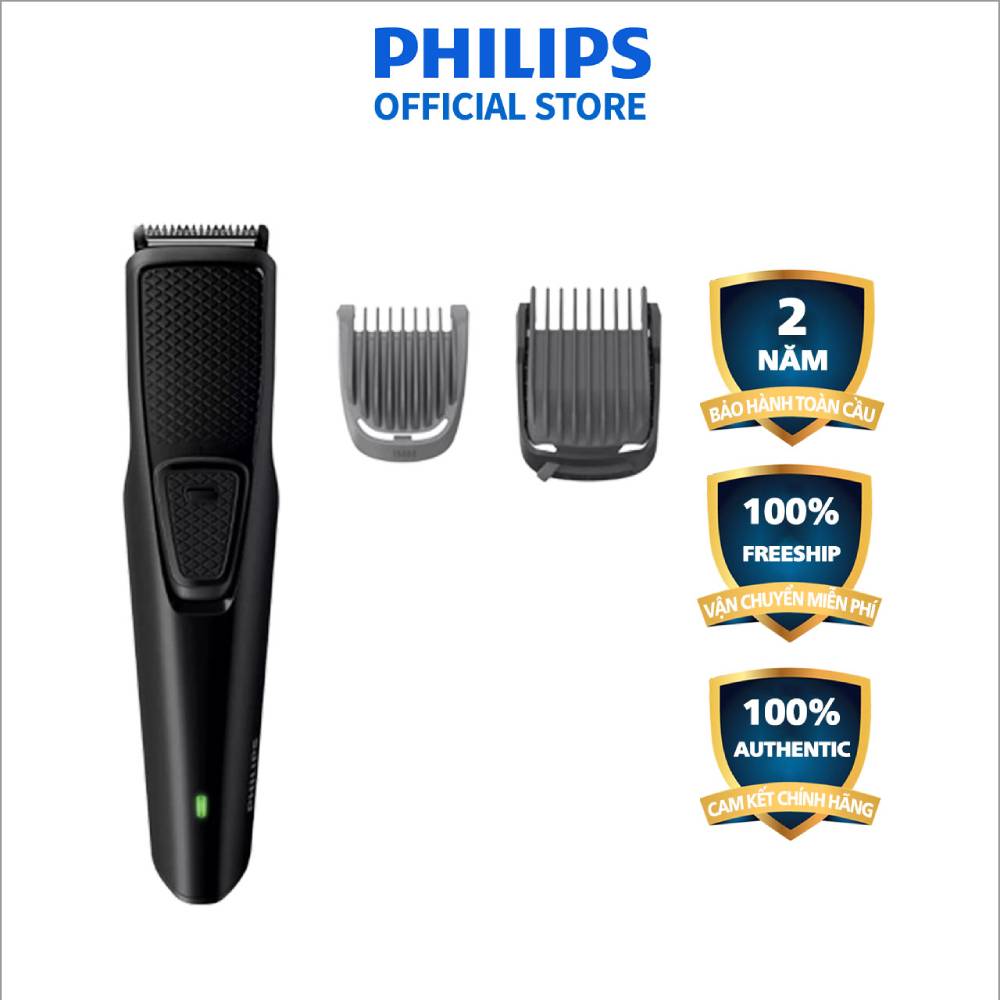 Máy tạo kiểu râu Beardtrimmer Philips BT1233/14 - Vận hành bền bỉ - Hiệu suất ổn định - Chính hãng