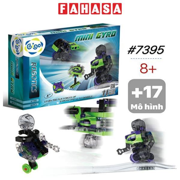 Đồ Chơi Lắp Ráp Robot Tự Cân Bằng - Mini Gyro - Gigo Toys #7395 (88 Mảnh Ghép)