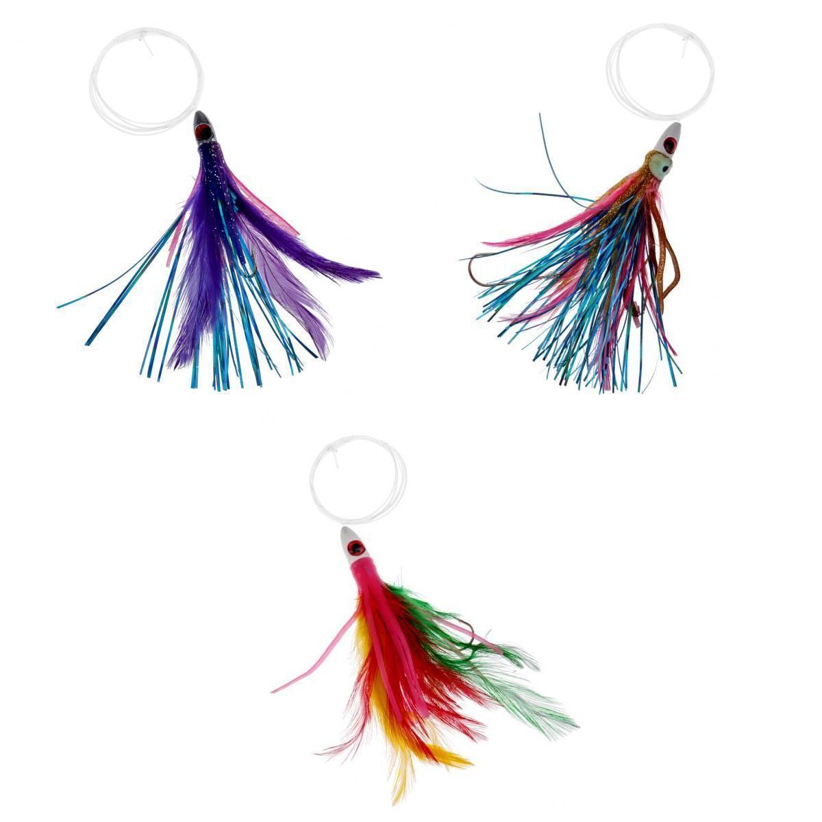 3x Minnow Hooks Octopus Lures Skirt Fishing Lures Baits Crankbaits