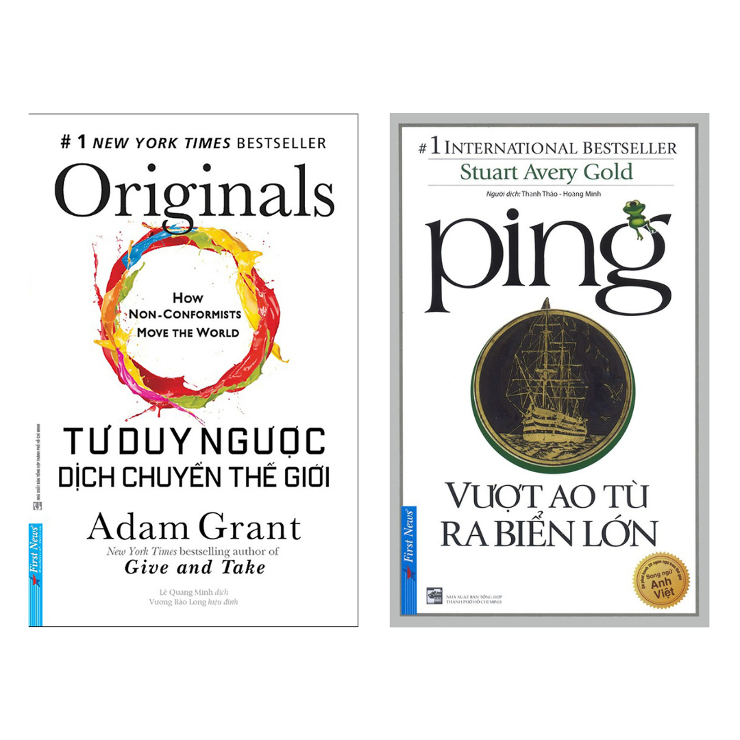 Combo 2 Cuốn: Tư Duy Ngược Dịch Chuyển Thế Giới + Ping - Vượt Ao Tù Ra Biển Lớn
