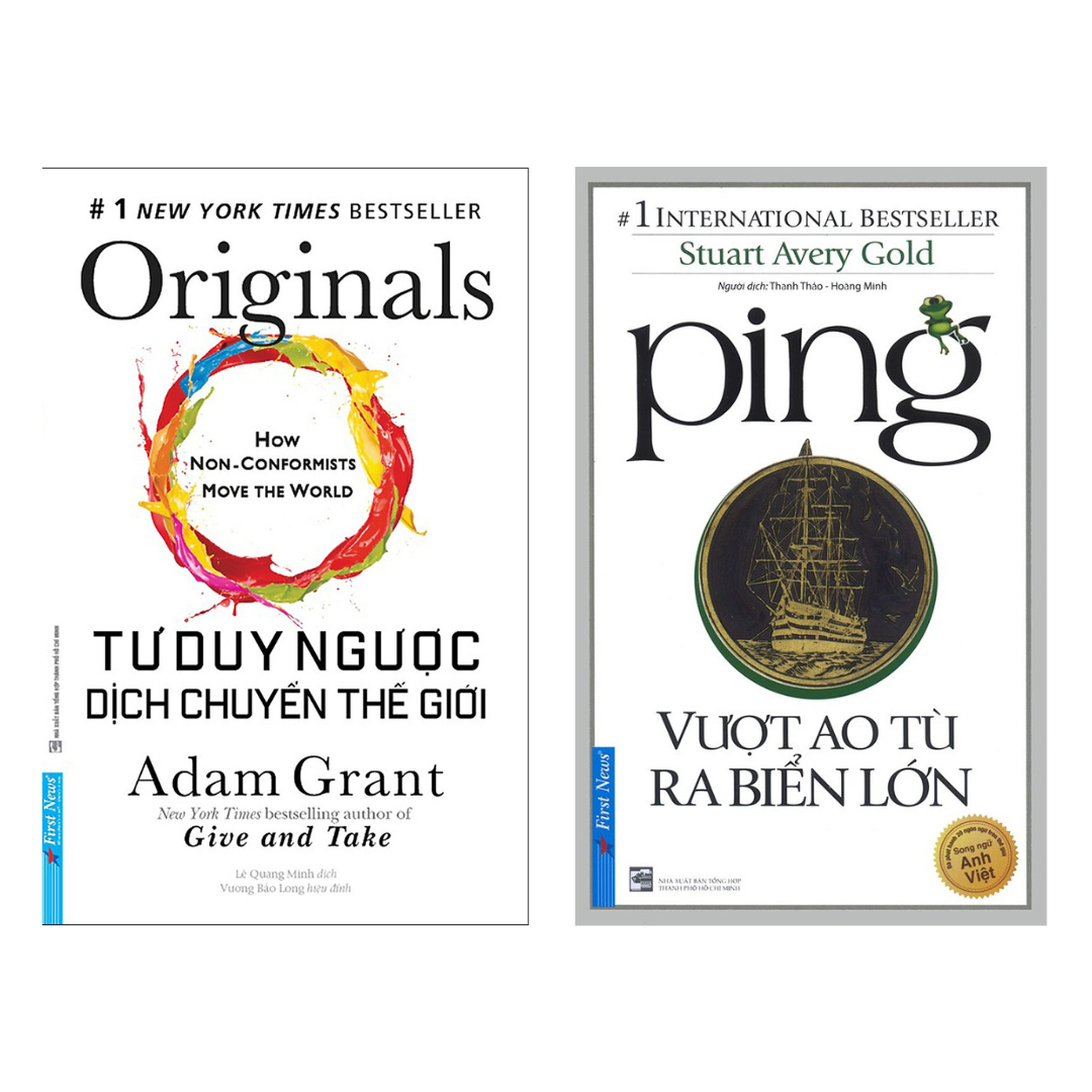 Combo 2 Cuốn: Tư Duy Ngược Dịch Chuyển Thế Giới + Ping - Vượt Ao Tù Ra Biển Lớn (Những Cuốn Sách Phát Triển Tư Duy Kinh Doanh)