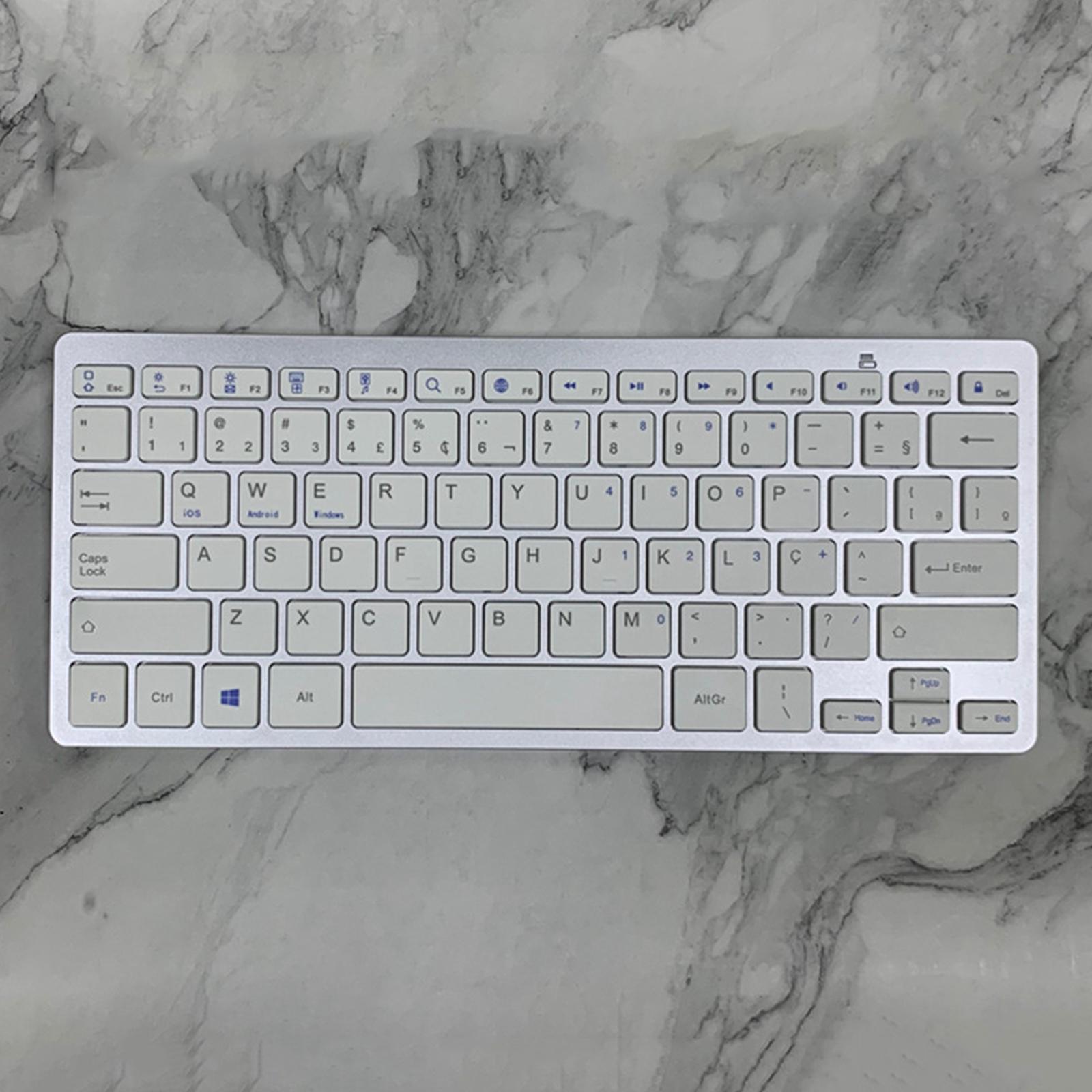Wireless Keyboard 78-key Bluetooth  Wide Compatibility