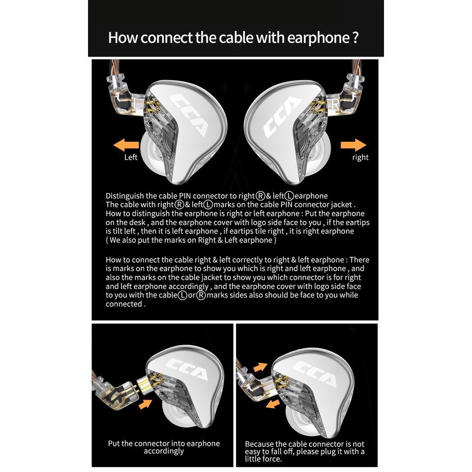 Tai Nghe Nhét Tai Có Màn Hình Theo Dõi Cca CRA