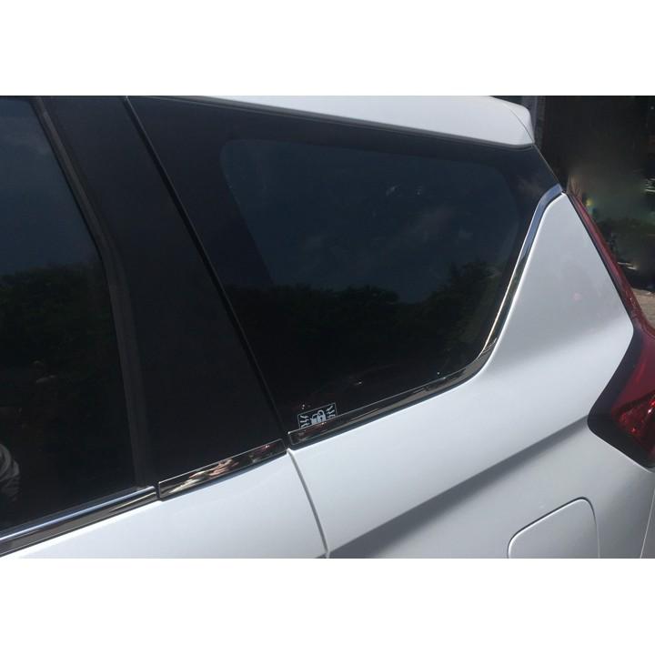 Nẹp Chân Kính + Viên Cong Kính Inox Xe Ertiga 2019 2020