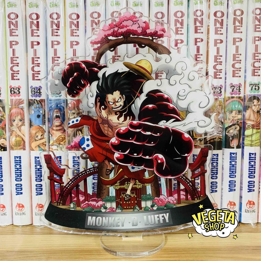Mô Hình Tượng Standee Acrylic Mica 2 mặt - One Piece - Luffy Gear 1 2 3 4 Râu trắng Edward Newgate Ace Sabo Ivankov