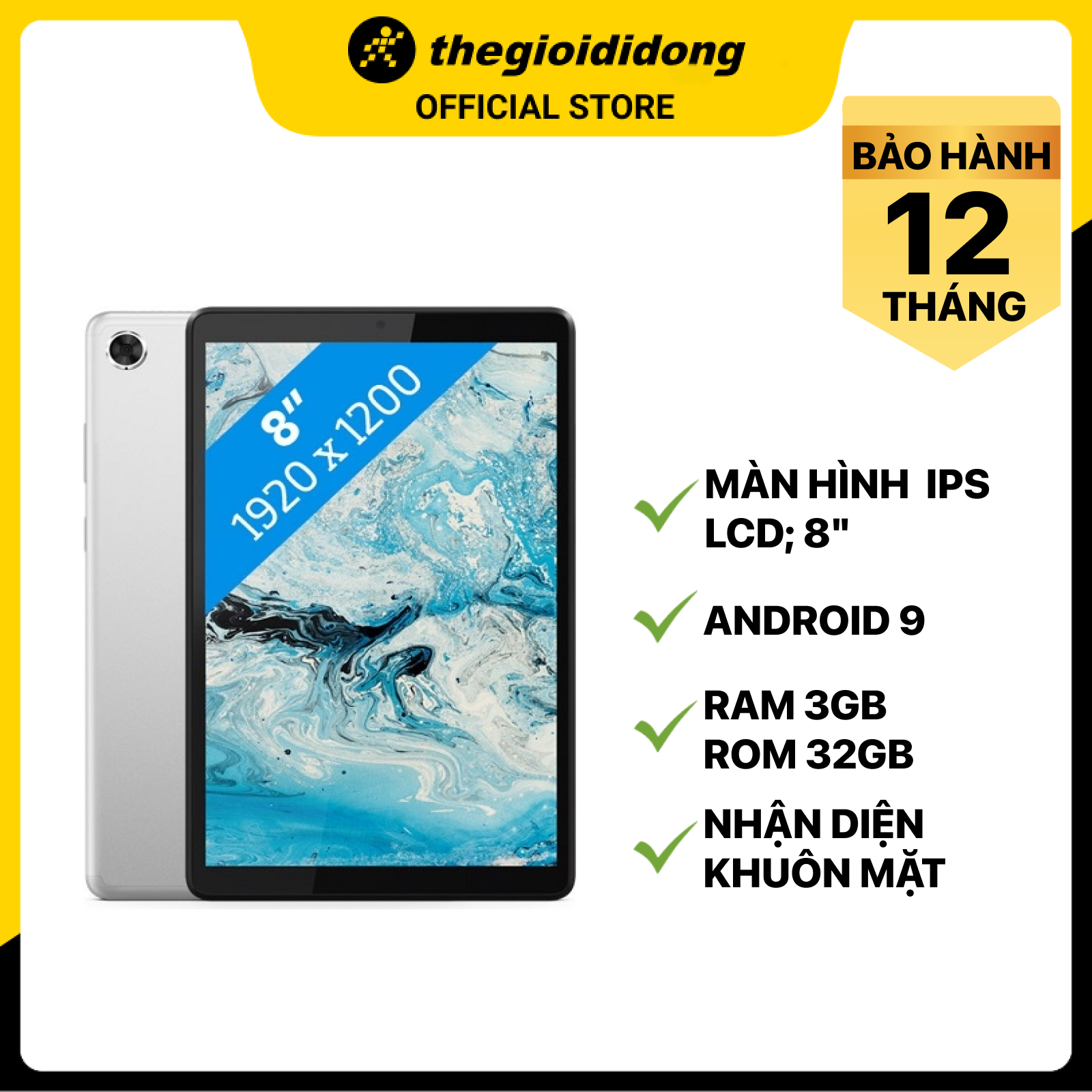 Máy tính bảng Lenovo Tab M8 (TB-8505X) - Hàng chính hãng