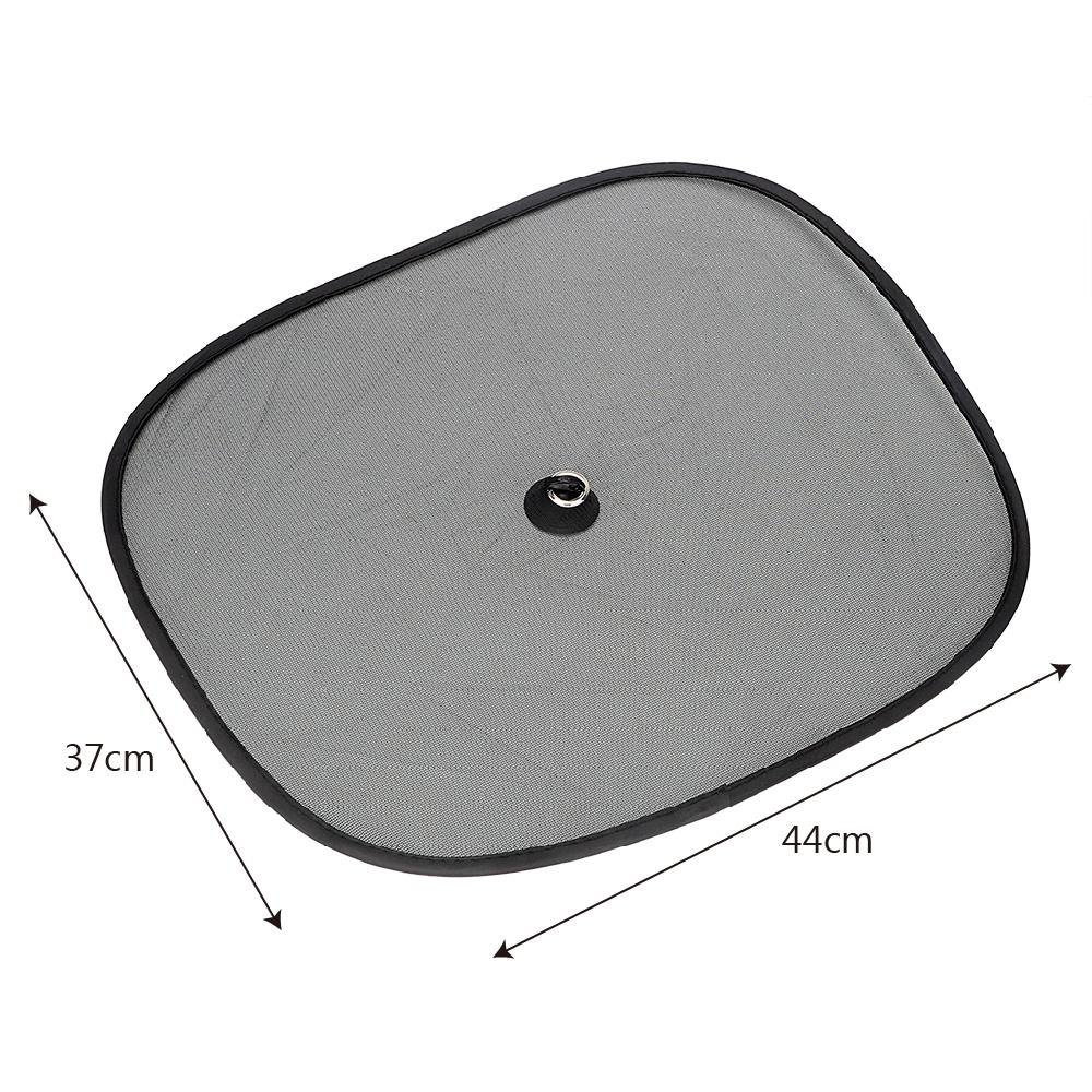 Set 2 tấm che nắng và 2 cốc hút kích thước 44*36cm dùng cho cửa sổ xe hơi