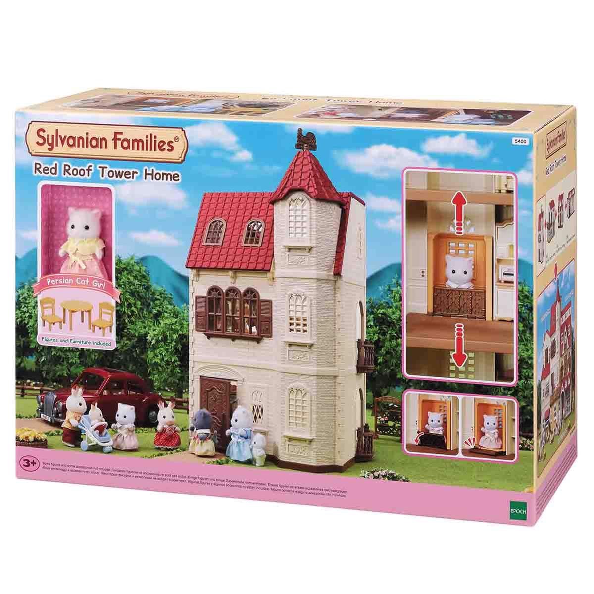 Đồ chơi nhập vai Nhà Tháp Mái (có thang máy) Sylvanian Families