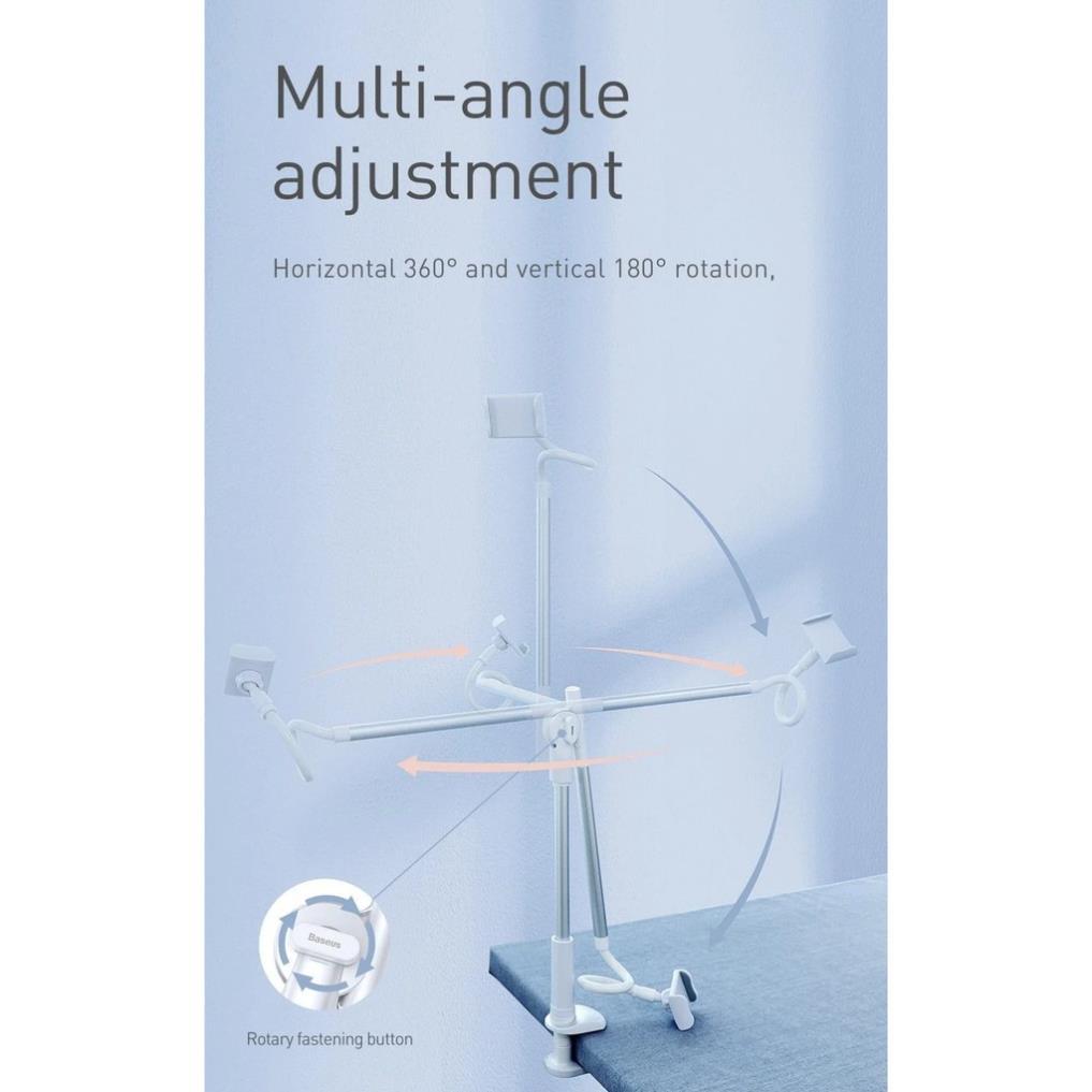Baseus -BaseusMall VN Bộ đế giữ điện thoại dạng kẹp, khung kim loại Baseus Unlimited Holder