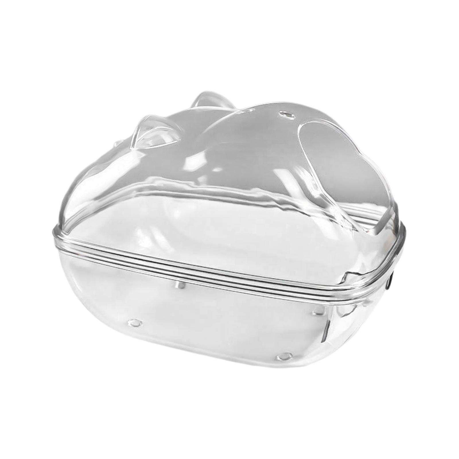 Hamster Sand Bath Toilet Pet Bathroom Bathtub for Gerbil Hedgehog Chinchilla