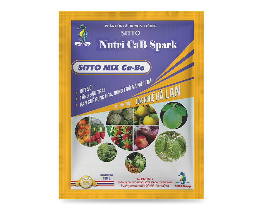Phân bón SITTO NUTRI CaB SPRAK 100G