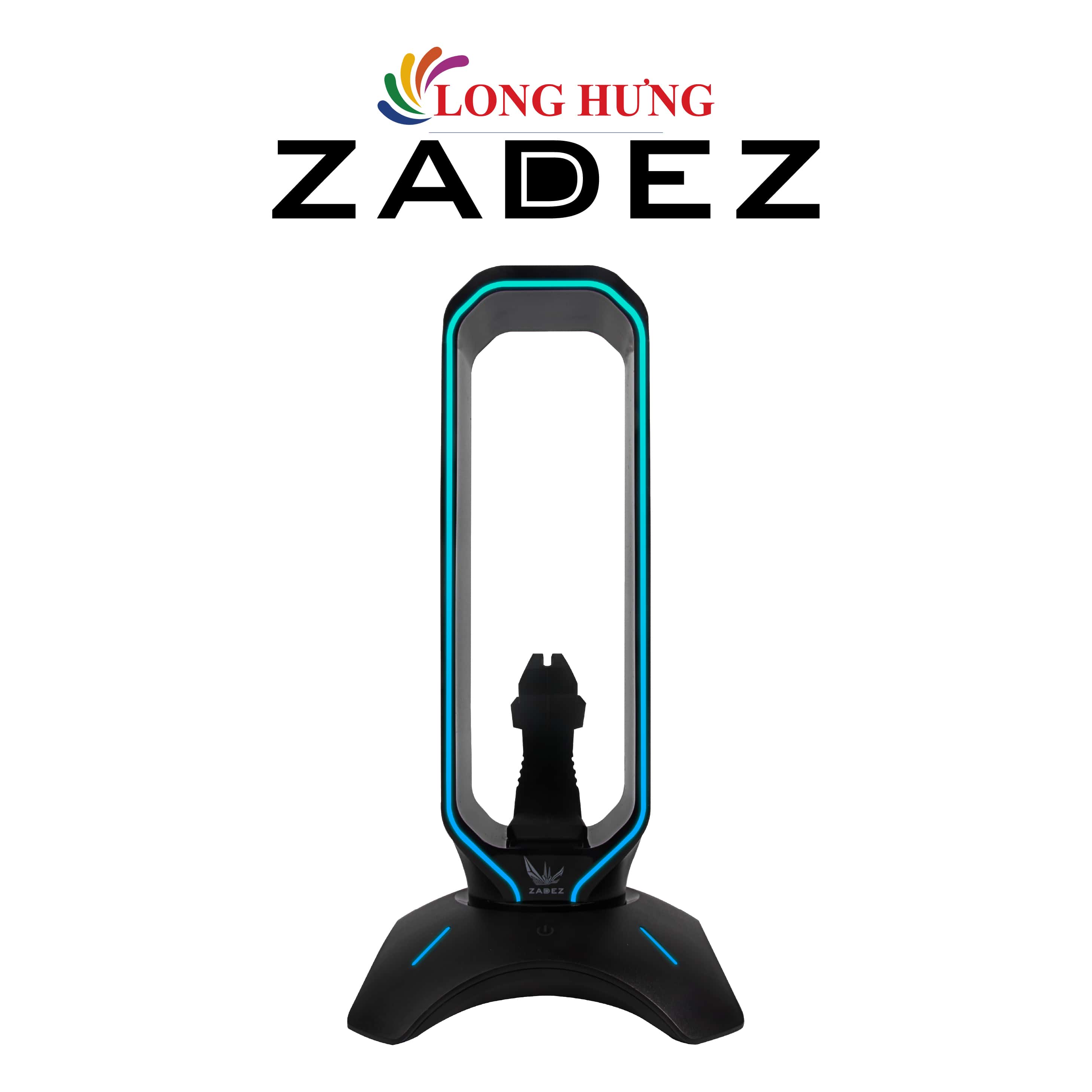 Đế treo tai nghe và giữ dây chuột Zadez Headset Stand ZHS-701G - Hàng chính hãng