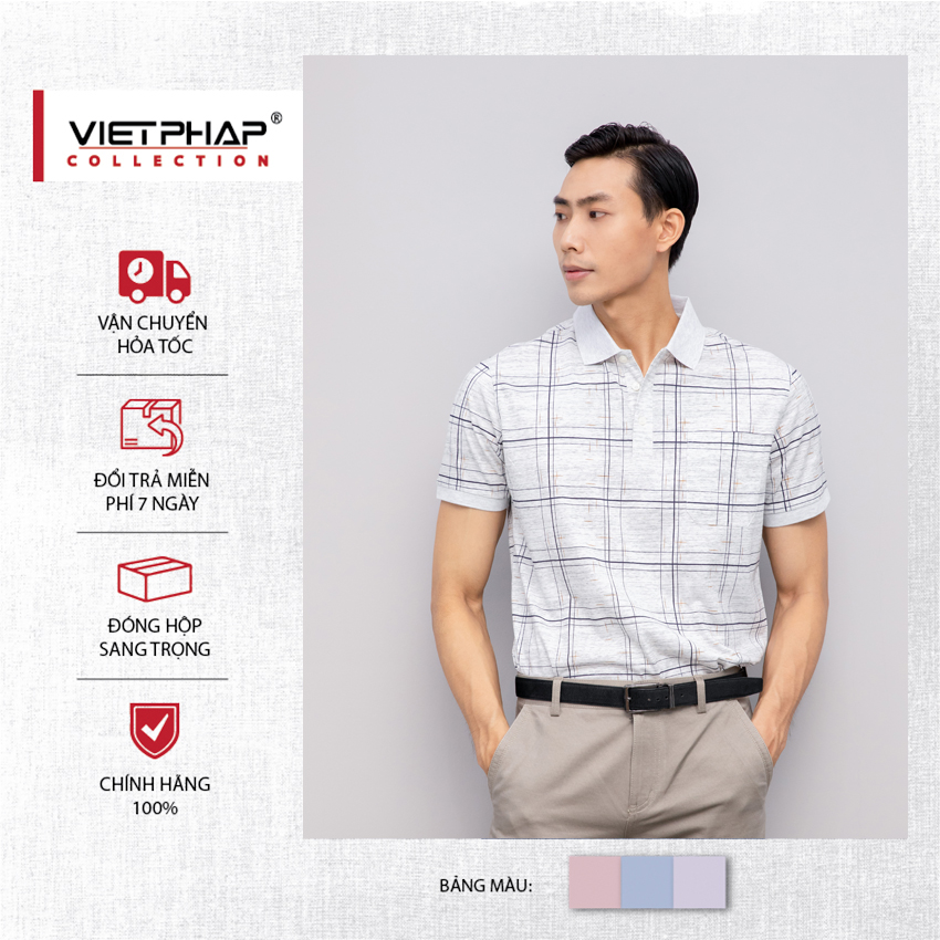 [MUA 1 TẶNG 1] Áo Thun Milan Cao Cấp VIỆT PHÁP / Form Luxury - Chất liệu cotton co dãn và thấm hút mồ hôi tốt 108618