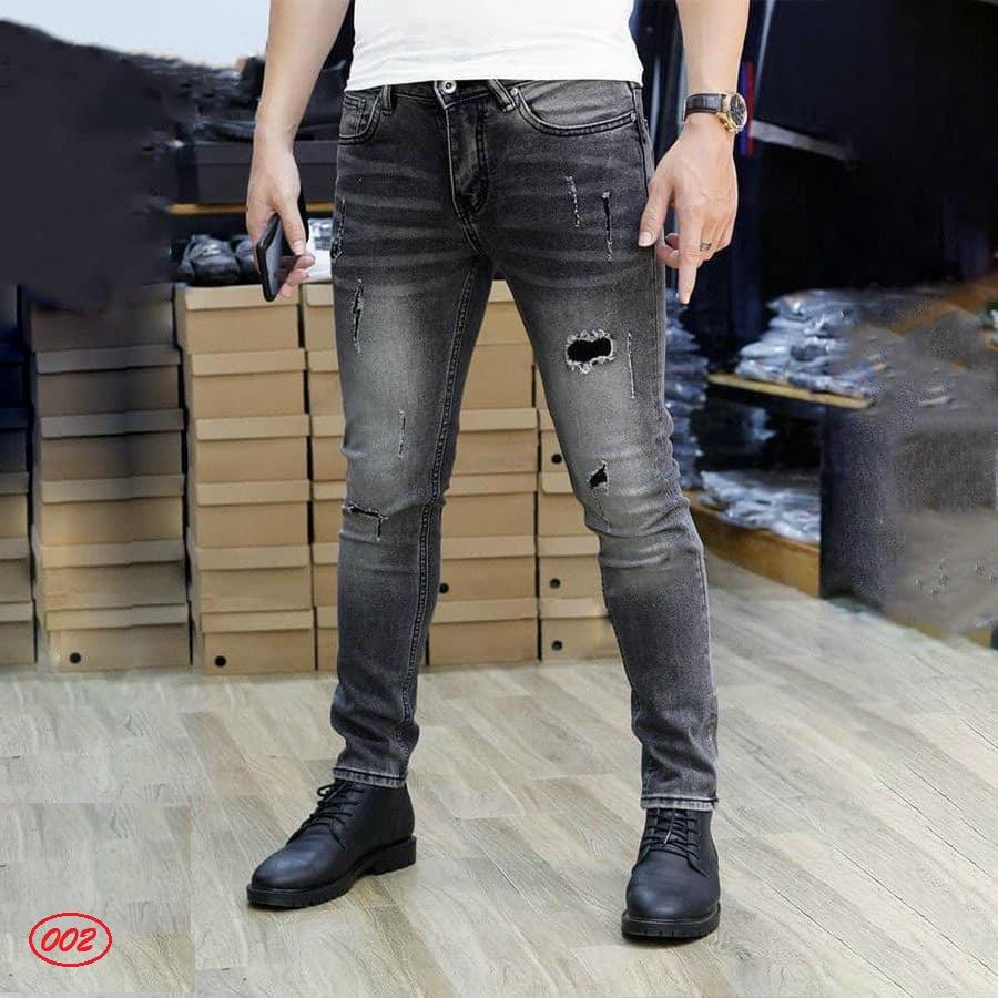 Quần Bò Nam cao cấp, chất jean co dãn mẫu mới nhất năm 2022