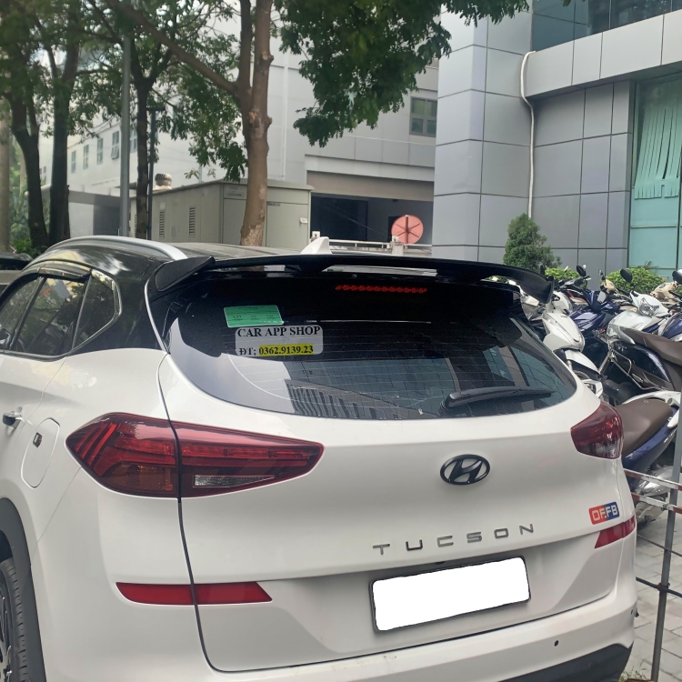 Đuôi Gió Thể Thao Hyunhdai Tucson  Chất Liệu Nhựa ABS , Lắp Được Cho Tất Cả Các Đời
