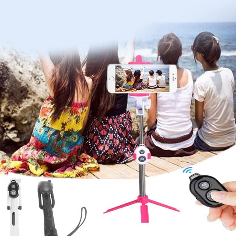 Gậy chụp ảnh selfie mini kết nối bluetooth điều khiển từ xa cho iPhone Android