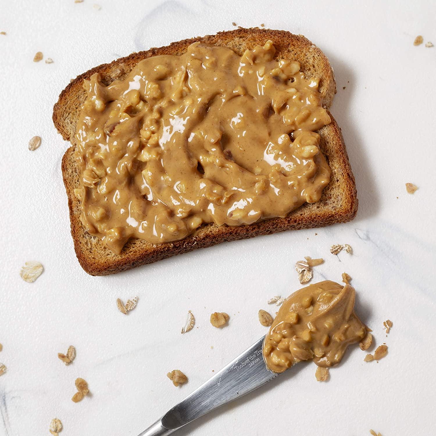 Bơ đậu phộng nghiền hạt không muối Pic's PEANUT 380G - Pics Peanut Butter Crunchy (No Salt) 380g