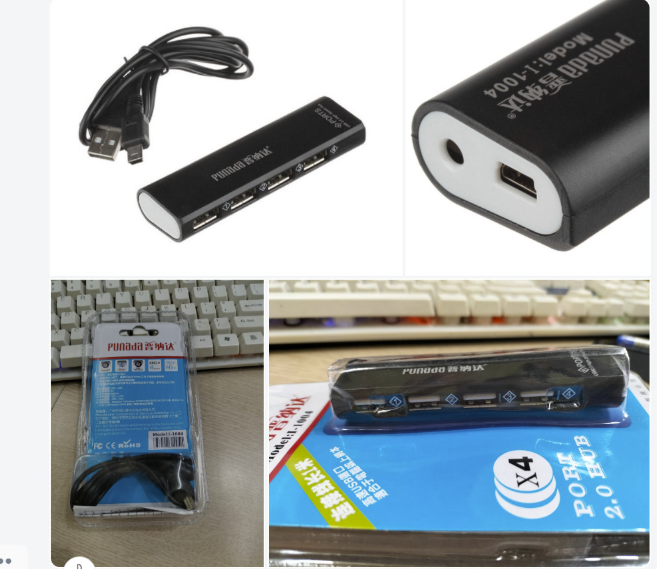 Hub usb 4 cổng 2.0 1004