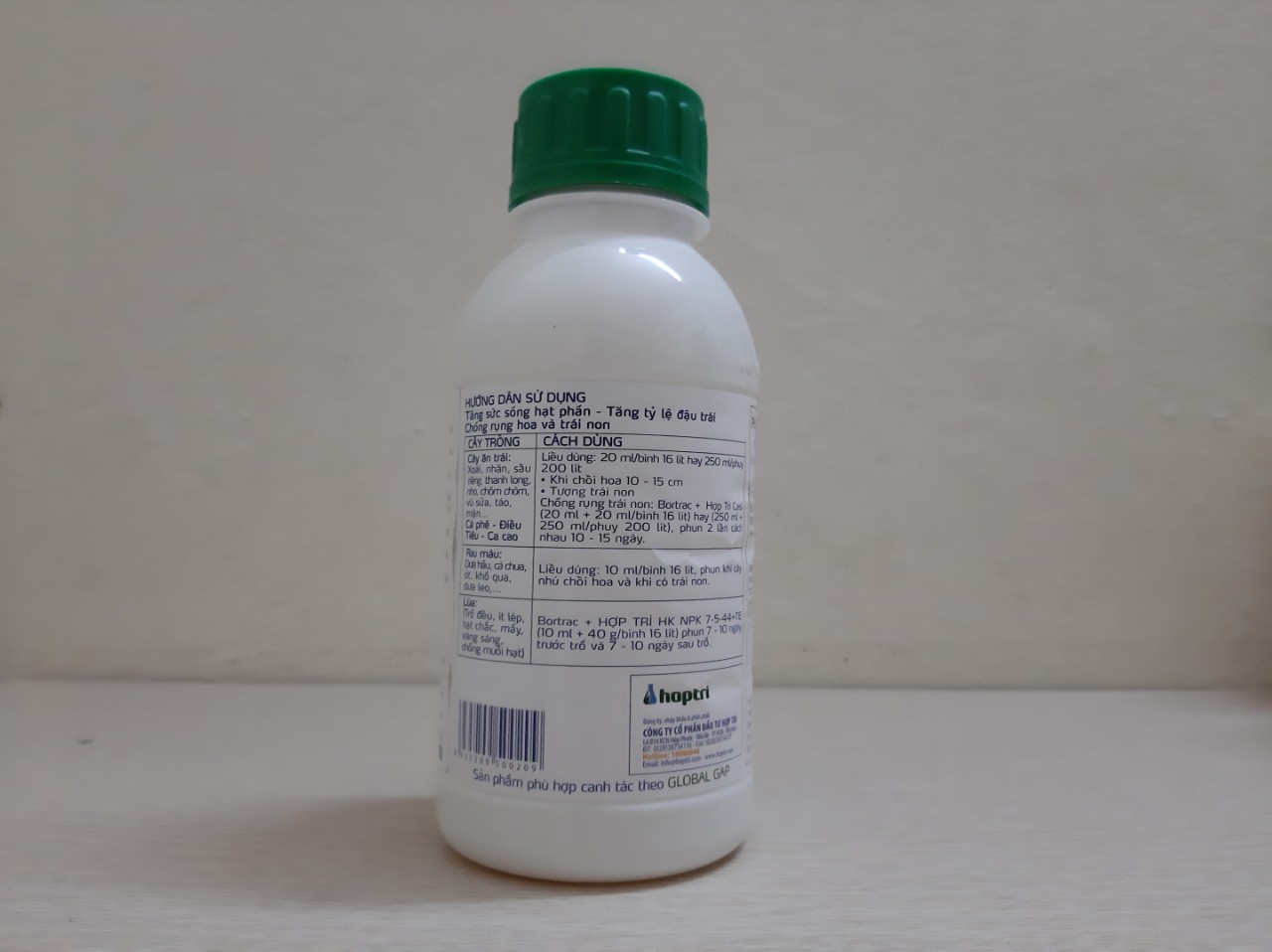 10 LỌ BORTRAC TĂNG RA HOA, ĐẬU TRÁI CHỐNG RỤNG TRÁI NON 500ML