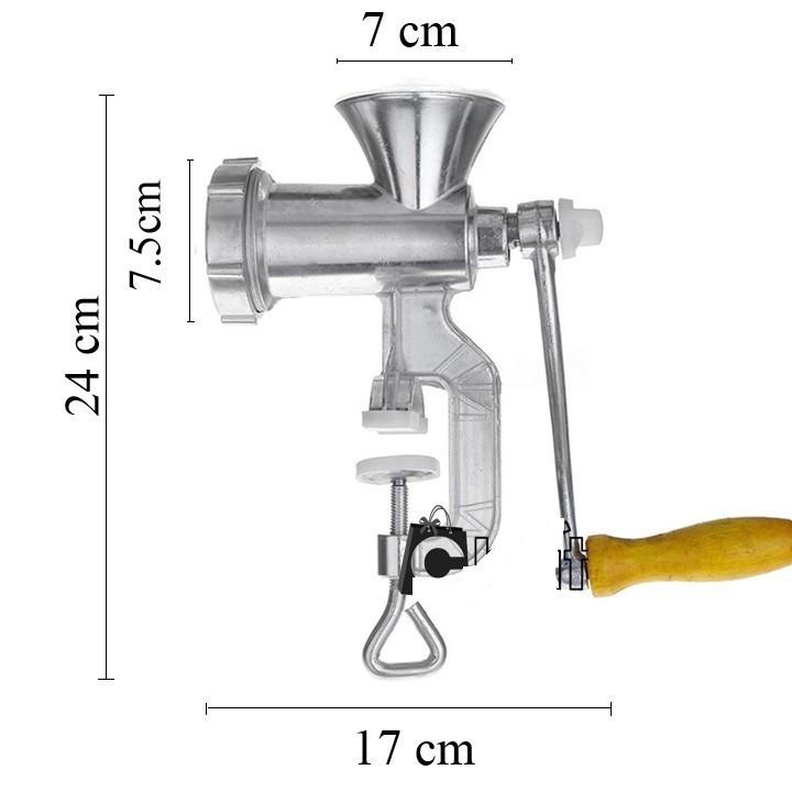 Máy Xay Thịt Bằng Tay Đế Kẹp Bàn.