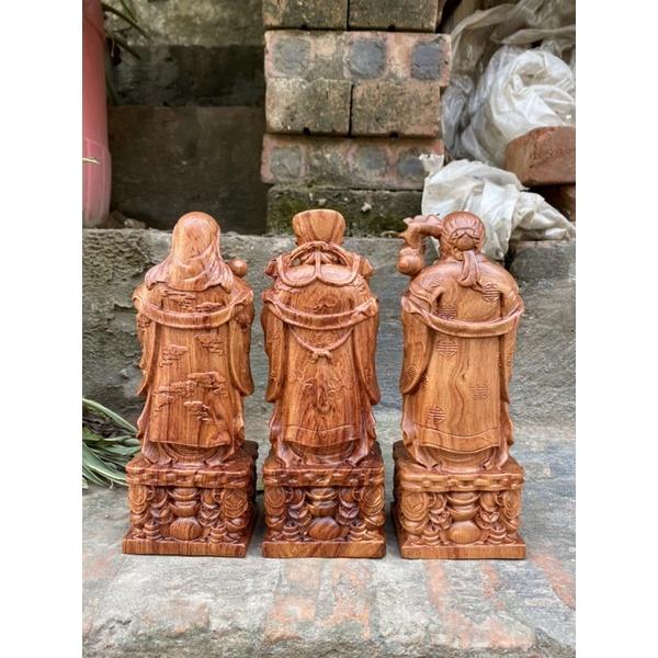 Tượng tam đa Phúc Lộc Thọ cao 20cm