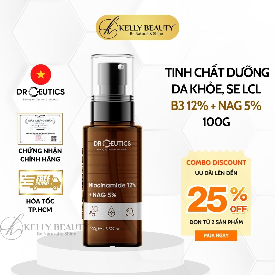 Tinh Chất Dưỡng Sáng Khỏe Da Drceutics Niacinamide 12 Nag 5 Kelly Beauty - 100Ml