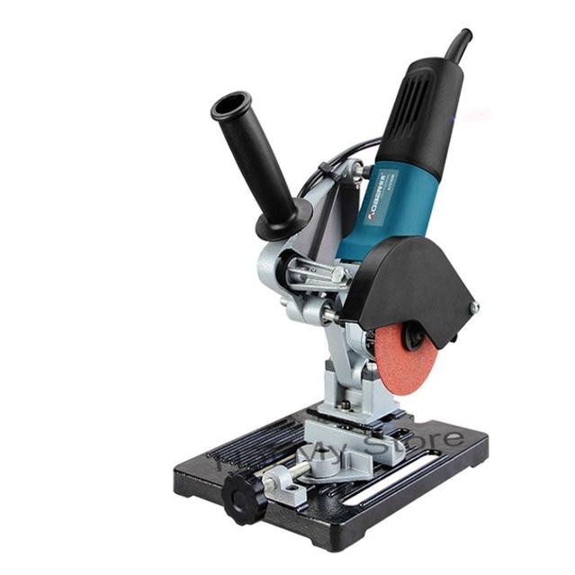 Khung Đế Kẹp Máy Mài Cằm Tay Thành Máy Cắt Bàn Mini