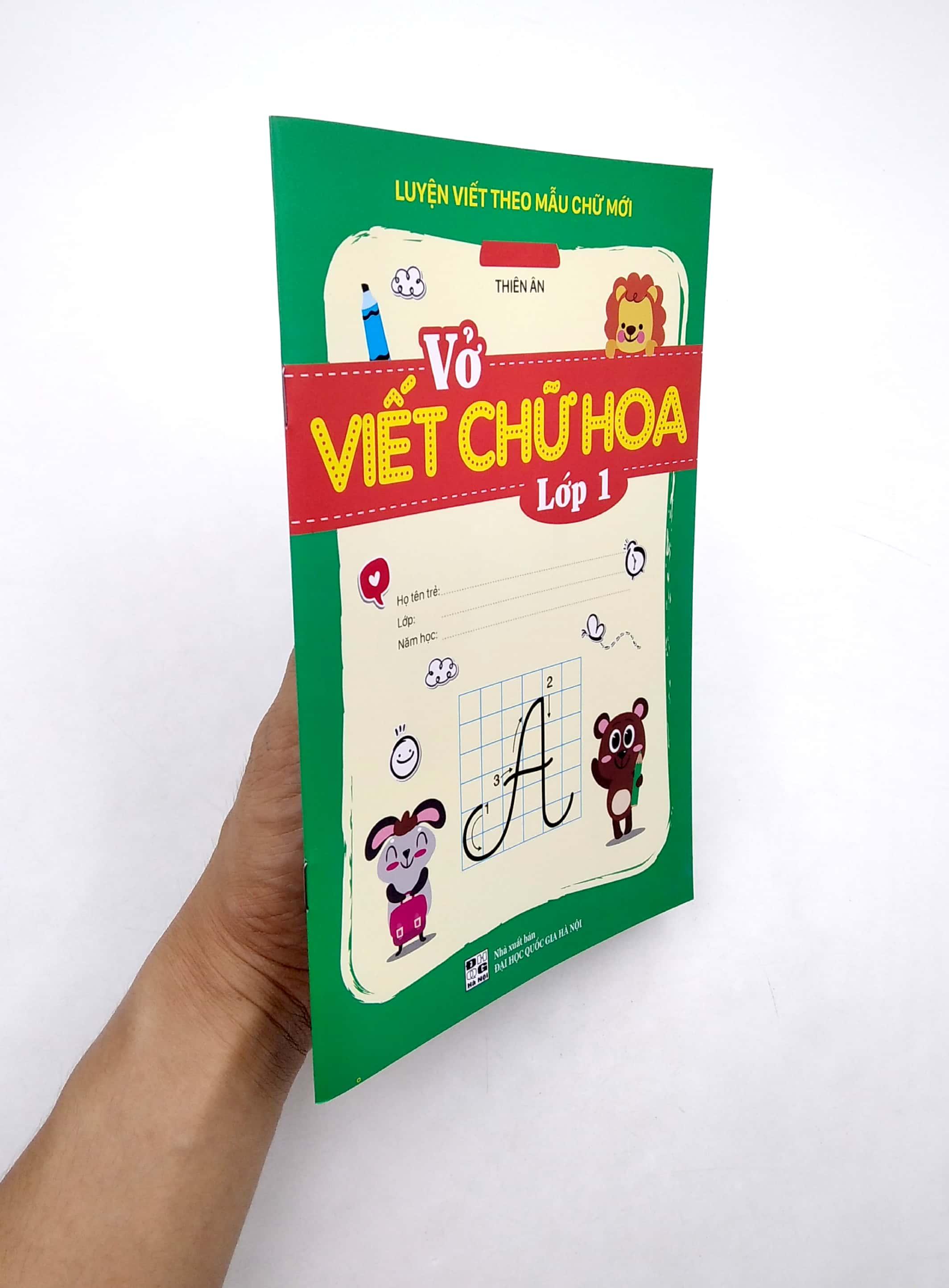 Vở Viết Chữ Hoa Lớp 1