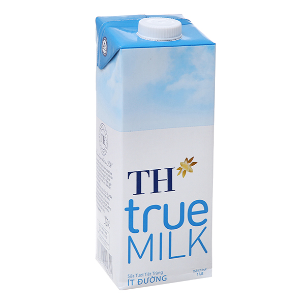 Sữa TH True Milk không đường hộp 1 lít